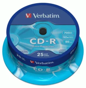 VERBATIM CD-R 80 min/700 mb extra protection