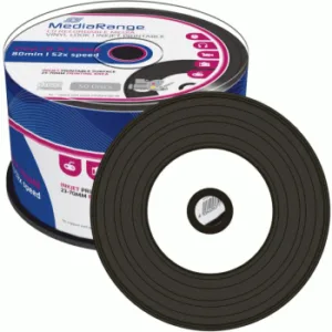 MEDIARANGE CD-R 80 min/700 mb vinyl white printable