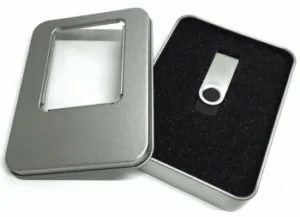 USB mälupulga alumiiniumist karp