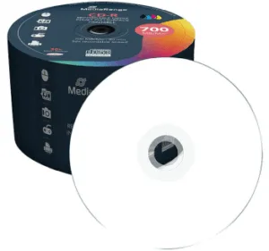 MEDIARANGE CD-R 80 min/700 mb white printable (FULL)