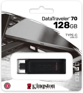 KINGSTON DataTraveler 70 USB-C 3.2 mälupulk
