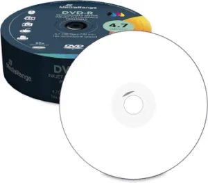 MEDIARANGE DVD-R 4.7 GB white printable (FULL)