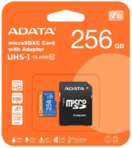 ADATA micro SDXC UHS-I mälukaart adapteriga