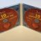 2-poolne CD digipakend 2 trayga (kahele CD-le)